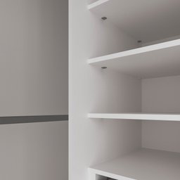 Guarda Roupa de Canto Reto Modular com 3 Prateleiras 2 Gavetas Hera CabeCasa MadeiraMadeira - 12