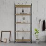 Estante para Livros Industrial Aço Multiuso 5 Prateleiras 187cmx80cm Active Yescasa - 6