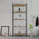 Ver imagem 6 de Estante para Livros Industrial Aço Multiuso 5 Prateleiras 187cmx80cm Active Yescasa