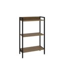 Ver imagem 3 de Estante de Livros Industrial 60CMX104CM 3 Prateleiras Active Yescasa Marrom