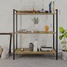 Estante para Livros Industrial 3 Prateleiras 104cmx80cm Active Yescasa - 6