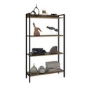 Ver imagem 2 de Estante de Livros Industrial 80CMX146CM Multiuso 4 Prateleiras Active Yescasa Marrom