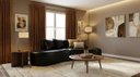 Ver imagem 1 de Sofá 250 cm Estilo Conforto Virginia Corino Modena:Preto