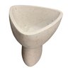 Cachepot Vaso Em Cimento Grey Top 20X16X16,5 Cm - 1