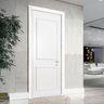 Folha de Porta Madeira 210x80cm Decorada com Boiserie CasaBlanca - 1