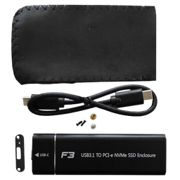 Case Adaptador HD M.2 NGFF ou NVMe Para Type-c/ USB3.0 CS-ADP-NGFF/NVME 1447 - 3