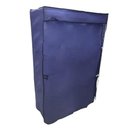 Ver imagem 3 de Organizadora Cabideiro Portatil Sapateira Multiuso Quarto Closet Camping Praia Roxo