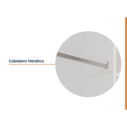 Guarda Roupa de Canto Closet Modular com 6 Prateleiras Hera CabeCasa MadeiraMadeira - 8