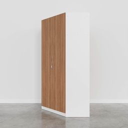 Guarda Roupa de Canto Closet Modular com 6 Prateleiras Hera Cabecasa Madeiramadeira - 11