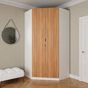 Guarda Roupa de Canto Closet Modular com 6 Prateleiras Hera CabeCasa MadeiraOriginals