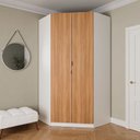 Ver imagem 1 de Guarda Roupa de Canto Closet Modular com 6 Prateleiras Hera CabeCasa MadeiraOriginals