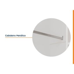 Guarda Roupa de Canto Closet Modular com 6 Prateleiras Hera CabeCasa MadeiraMadeira - 8