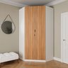 Guarda Roupa de Canto Closet Modular com 6 Prateleiras Hera CabeCasa MadeiraMadeira - 2