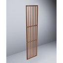 Ver imagem 1 de Divisória Ripada 250cmx60cm Casablanca