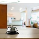 Ver imagem 5 de Campainha Sino de Mesa Grande Bar Restaurante Recepção Hotel