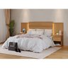 Cabeceira para Cama de Casal Extensível Casal / Queen / King com 2 mesa de Cabeceira 100% MDF Granada - 1