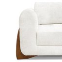 Ver imagem 5 de Sofá 2 Lugares 160cm x 88cm Boucle Djon Branco