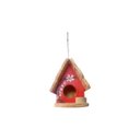 Ver imagem 5 de Mini Chalé de Passarinho Feito de Madeira para Decoração Casa -Decoração