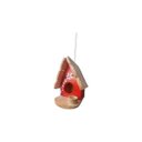Ver imagem 2 de Mini Chalé de Passarinho Feito de Madeira para Decoração Casa -Decoração
