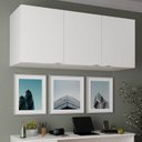 Ver imagem 1 de Módulo Planejado Ponte para Guarda Roupa 3 Portas Hera CabeCasa MadeiraOriginals Madeiramadeira Branco/Algodão
