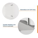 Ver imagem 5 de Módulo Planejado Ponte para Guarda Roupa 3 Portas Hera CabeCasa MadeiraOriginals Madeiramadeira Branco/Algodão