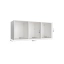 Ver imagem 3 de Ponte Modular 3 Portas Hera CabeCasa MadeiraOriginals