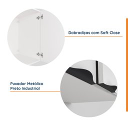 Ponte Modular 3 Portas Hera CabeCasa MadeiraMadeira - 5