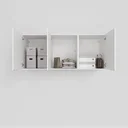 Ver imagem 4 de Módulo Planejado Ponte para Guarda Roupa 3 Portas Hera CabeCasa MadeiraOriginals Madeiramadeira Branco/Algodão