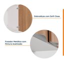 Ver imagem 6 de Ponte Planejada 3 Portas Hera CabeCasa MadeiraOriginals Branco/Algodão/Louro