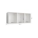 Ver imagem 3 de Ponte Modular 3 Portas Hera CabeCasa MadeiraOriginals