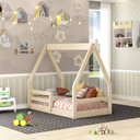 Ver imagem 1 de Mini Cama Montessoriano Cabaninha com Grade Casatema MadeiraOriginals