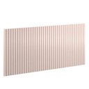 Ver imagem 1 de Painel Decorativo Ripado 230x109x49 Cm Rose - Matic