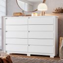 Ver imagem 3 de Cômoda Duello 10 Gavetas Branco