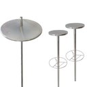 Ver imagem 1 de Kit Mesa Bar Molhado com Regulagem + 2 Bancos