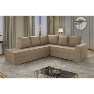 Sofá de Canto com Chaise Lado Esquerdo Laura Yescasa