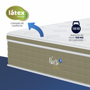 Ver imagem 2 de Colchão Sonos Nattu Látex King Mola Ensacada 193x203x34cm