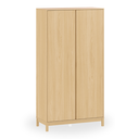 Ver imagem 1 de Guarda-Roupa 2 Portas MDF 18mm | Puxador Embutido Cor Carvalho Malva