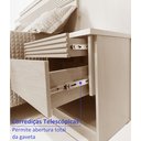 Ver imagem 5 de Cabeceira para Cama de Casal Extensível Casal / Queen / King com 2 mesa de Cabeceira 100% MDF Granada