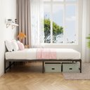 Ver imagem 2 de Cama Casal Queen Adulto Base de Cama Queen Metálica com Estrutura Reforçada