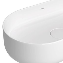 Cuba de Apoio Deca 50x30 L.14050.17 Oval Branca - 3