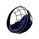 Ver imagem 1 de Cadeira Balanço Ninho Suspenso de Fibra com Almofada Impermeável