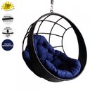 Ver imagem 2 de Cadeira Balanço Ninho Suspenso de Fibra com Almofada Impermeável