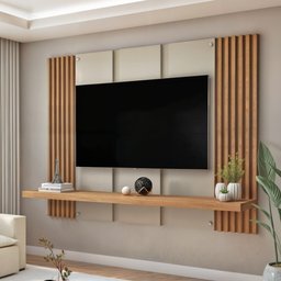 Painel para Tv até 47 Polegadas 1 Prateleira Bolonha - 1