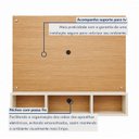 Ver imagem 5 de Painel para TV até 46 Polegadas MDF 120CMX89CM Atena Marrom