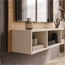 Ver mais imagens de Painel para TV até 46 Polegadas MDF 120CMX89CM Atena Marrom