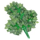 Ver imagem 1 de 12 Ramos Decoração Arranjo Ficus Artificial Planta Plástico 14 Galhos Cada 61cm