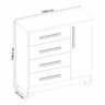 Cômoda 4 Gavetas NT 5185  - 3