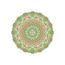 Ver imagem 2 de Adesivo de Parede New Mandala 17 Arte Destaque 0,75 X 0,75 Metros