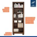 Ver imagem 5 de Estante para Livros Multiuso 5 Prateleiras Flex