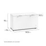 Freezer Horizontal 513 Litros H550 Electrolux Branco 110v - 7